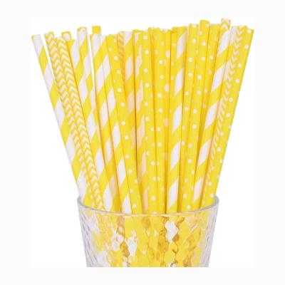 China CMYK Colour Biodegradable Paper Straws Eco Friendly For Home Shop for sale
