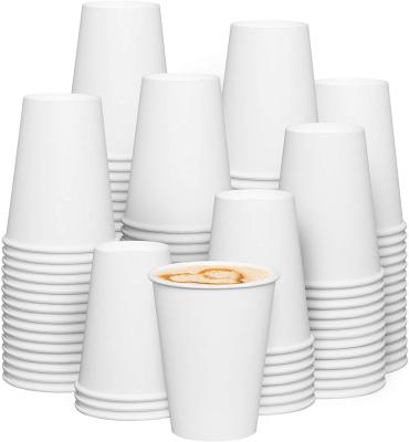 China 8oz 12oz 14oz Paper Coffee Cup Disposable Flexo Printing For Hot Drink for sale