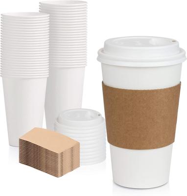 China Party Decoration Printed Takeaway Coffee Cups Biodegradable Disposable for sale