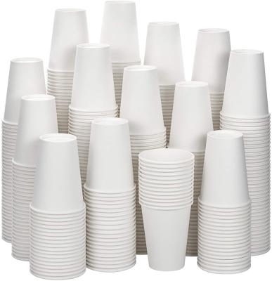 China Eco Verified Biodegradable Takeaway Cups , Disposable Tea Cups 340gsm for sale