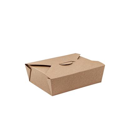 Chine Odeur sûre d'Oilproof de boîte de papier de conteneur de nourriture de micro-onde jetable non à vendre