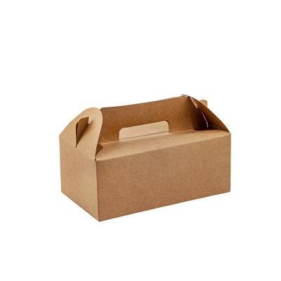 Chine Boîte de papier de conteneur de nourriture d'Oilproof pour l'emballage de sucrerie de gâteau de Noël à vendre