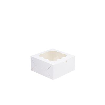 China OEM ODM Food Container Paper Box Disposable For Donut Cupcake Cake for sale