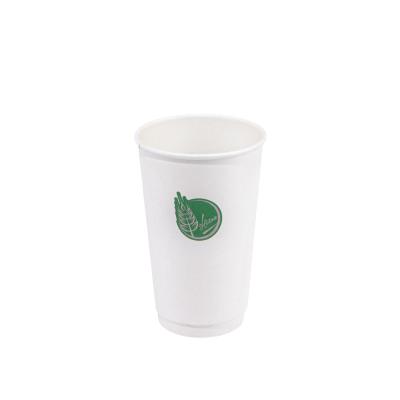 중국 Eco 우호적이 대나무 테이크아웃식음식 컵, PLA 코팅 8 온스 종이컵 판매용