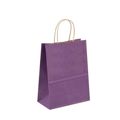China Pequeño de lujo de encargo al por mayor de las bolsas de papel del regalo impresa para el boutique cosmético de la joyería en venta