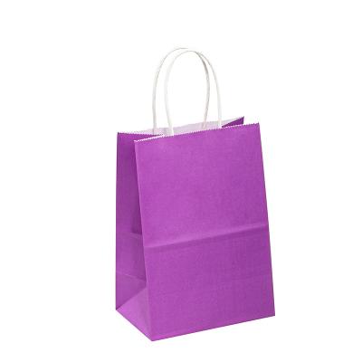 China Custom Printed Kraft Paper Bags Recyclable Shopping Clothing Gift Bag for sale