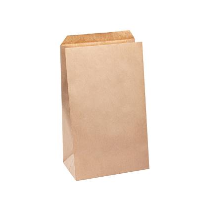 China Takeout Takeaway Kraft Lunch Paper Bags Custom Printed Carrier To Go Restaurant for sale