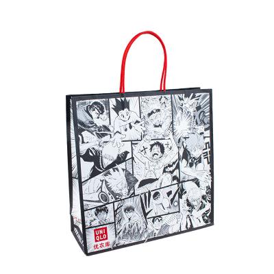 China Luxury Gift Jewelry Shopping Paper Bag With Handles Wholesale Custom Logo à venda