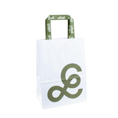 China 10kg Paper Twist Rope Handle Paper Bags High Carrying For B2B Buyers for sale