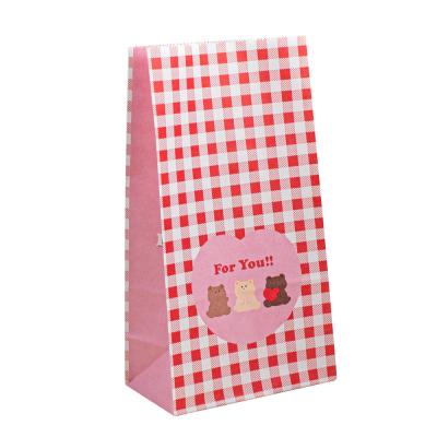 China Glossy/Matt Lamination Kraft Paper Packaging Bags With Customized Design for sale