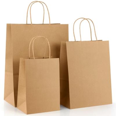 China Customizable Gift Kraft Paper Bag for Printing More Than 8 Colors Te koop