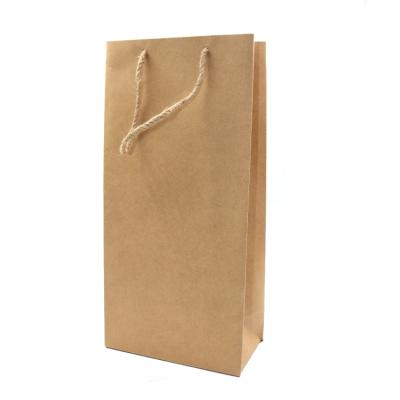 China Custom Order Kraft Paper Packing Bags with 8 Color Flexo Printing and Hologram Effect à venda
