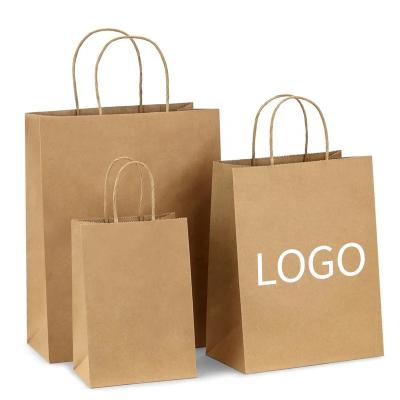 China 8 Color Flexo Printing Handle Paper Bags for Eco Friendly Logo/ That The Customers Supply à venda
