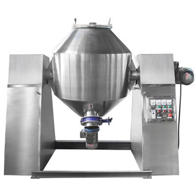 China Mini Industrial Dry Double Conical Blender Machine For Powder Mixing for sale