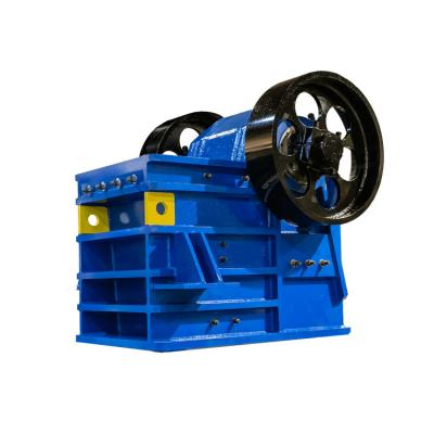 China Stone Crushing Production Line Jaw Crusher With Vibrating Feeder And Conveyor à venda
