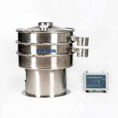 China Ultra Quiet 1 - 5 Layer Ultrasonic Vibrating Screen Machine For Food Processing for sale