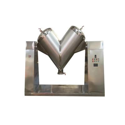 China Stainless Steel V Shaped Mixing Machine V Cone Mixer For Solid Liquid 300 500 3000KG for sale