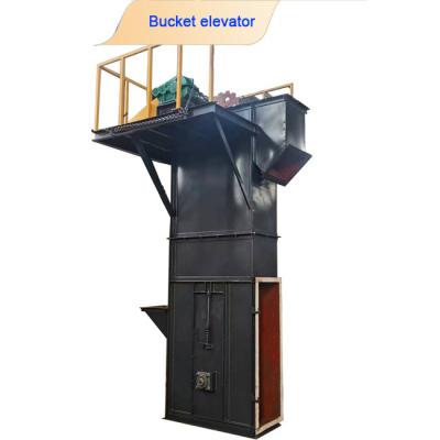 China Customizable NE 2.5-260L Chain Bucket Elevator Vertical Transportation For Grain Ore Te koop