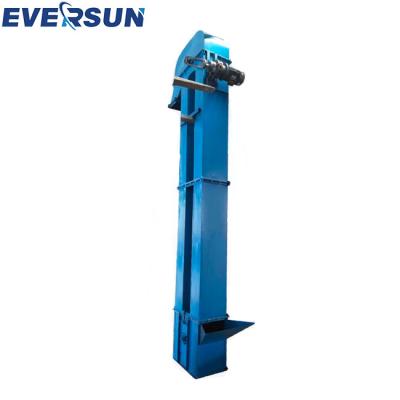 China Carbon Steel Vertical Elevator Chain Bucket Elevator For Food Packaging Materials for sale