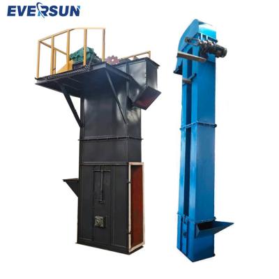 China Chain Drive Type Bucket Elevator Vertical Conveyor For Seeds Fertilizers en venta