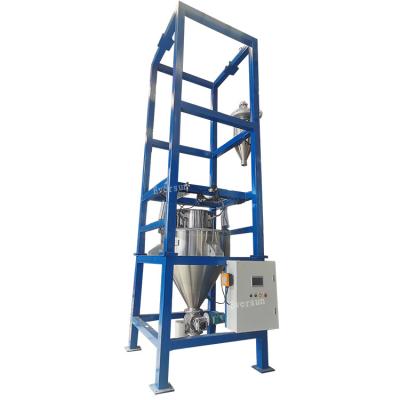 China Open Type Ton Bag Feeding Station Big Bag Discharger For Dried Polymer Powder for sale