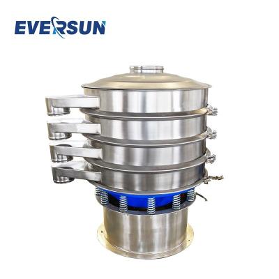 China Round Metal Powder Sieving Machine Vibrating Screen Sifter Machine for sale
