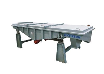 China 50 TPH Capacity Single Deck Linear Vibrating Screen for sale