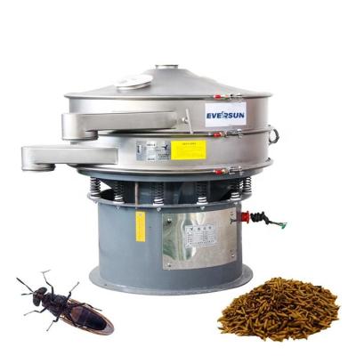 China Stainless Steel 6.35mm BSF Larvae Circular Vibrating Screen for sale
