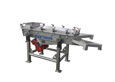 China Industrial Fine Iron Powder Linear Vibrating Screen Sieve Machine 6 Layer for sale