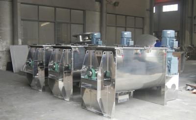 China Máquina de mistura de aço inoxidável do pó da máquina do misturador da fita da capacidade 100Kg à venda