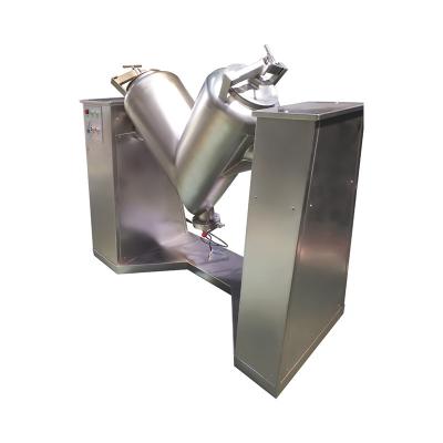 China SS304 V Type Powder Mixer Dry Particle Laboratory Mixer Blender 1.5kw for sale