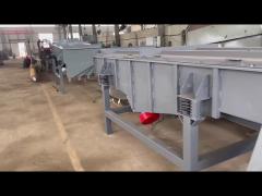 Industrial Silica Sand Square Linear Vibrating Screen Sieve Machine