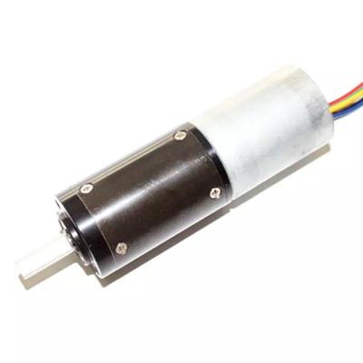 China Dia 28mm DC Brushless Gear Motor Planetary Gearbox High Torque Gear Motor 12V 24V for sale