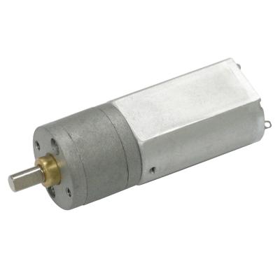 China Micro Brush 3V - 24V DC Gear Motor High Torque 20mm With 4mm D Shaft for sale