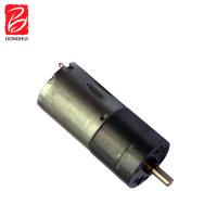 Quality 25mm 20 Rpm Brush Dc Gear Motor 6V 12V Low Speed Micro Geared DC Motor for sale
