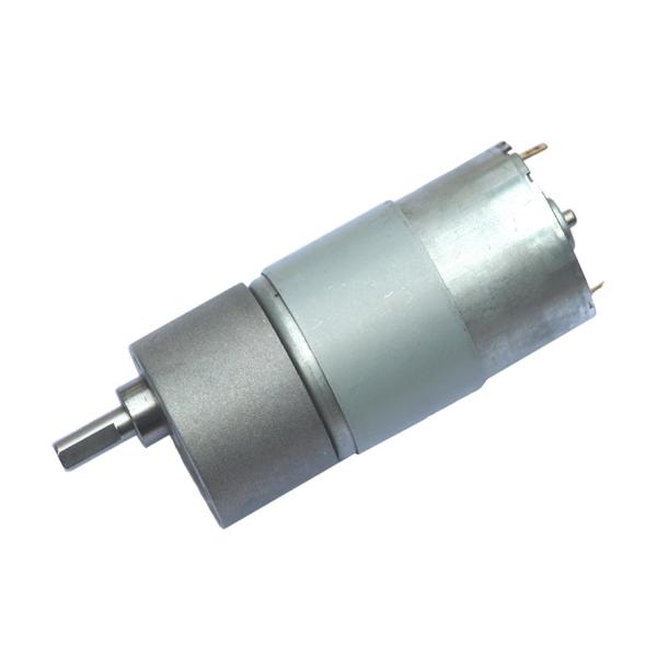 Quality 12V 24V 37mm Micro Brushed DC Motor High Torque Low Speed For Industrial Robot for sale