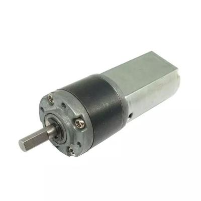 China 12V DC Electric Micro Speed Reduction Gear Motor High Torque 22mm Planetary Gearbox for sale