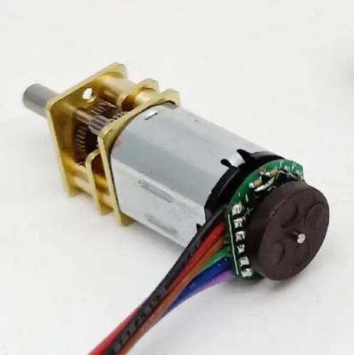 China 12mm DC Micro Gear Motor Pulse Houle Precision Encoder Small Deceleration DC Motor for sale