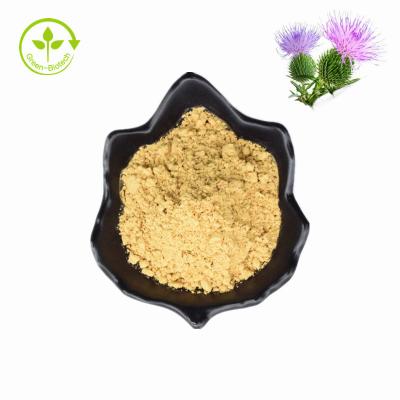 China Bulk Price Healthcare Supplement Silymarin Powder Organic Silibin Silymarin Powder for sale