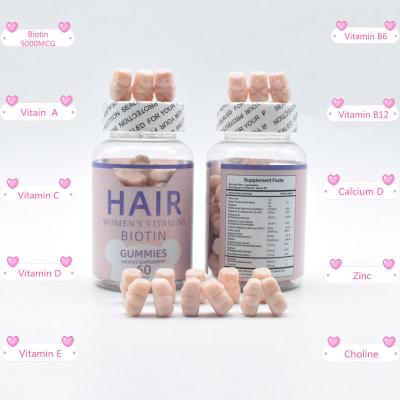 China Vitamins Biotin Hair Growth Gummies Gluten Free Vitamin H D Biotin for sale