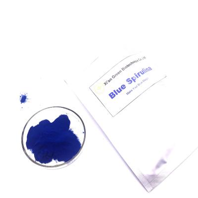 China Pó azul orgânico de 100% Spirulina solúvel em água para a bacia de Acai à venda