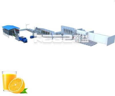 Chine 20T/H NFC Juice Processing Line Juicer hydraulique de presse de qualité alimentaire pour les oranges fraîches à vendre