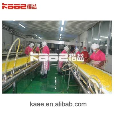 China Máquina de extracción de jugo de sacos de naranja Línea de procesamiento Máquina automática de elaboración de jugo en venta