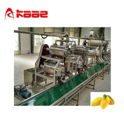 Китай Полноавтоматическая линия производства сока манго Автоматическая соковая машина продается