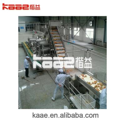 Chine Ligne de production de jus de mangue de pâte de pulpe de fruits Machine de fabrication de purée 120T/H à vendre