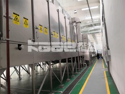 China Fruit Vegetable Dryer Dehydrator Continuous Conveyor Tunnel Dryer Machine Chili Drying Machine for sale