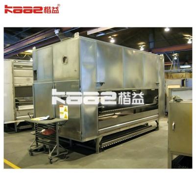 중국 풍수 냉각 방법 컨베이어 드라이어 머신 1.5KW 주파수 판매용