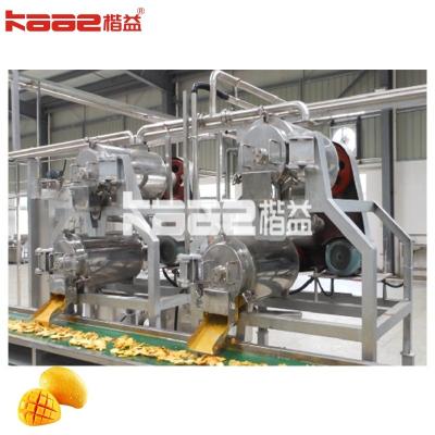 China Linha de processamento de mangas de frutas eficiente Máquina de suco de frutas à venda