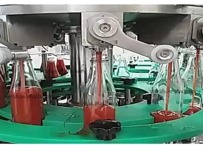 China Full Automatic Ketchup Filling Machine for Glass Plastic Bottle Rinser Filler Capper for sale