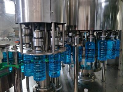 China equipo de relleno plástico de acero inoxidable del agua potable de la máquina de embotellado de la sustancia química de la agricultura de 220V 1000ml en venta
